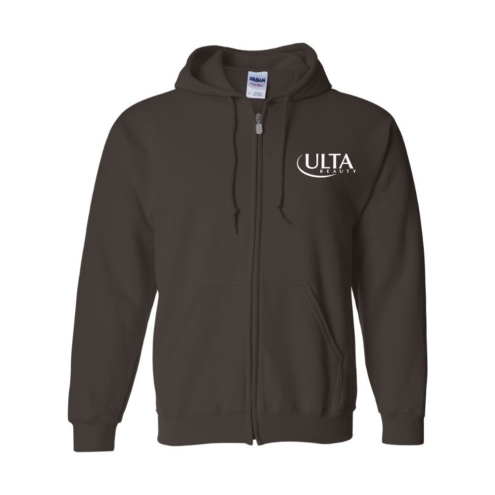 Men's Ulta Beauty  Gildan  Heavy Blend Full Zip Hooded Sweatshirt